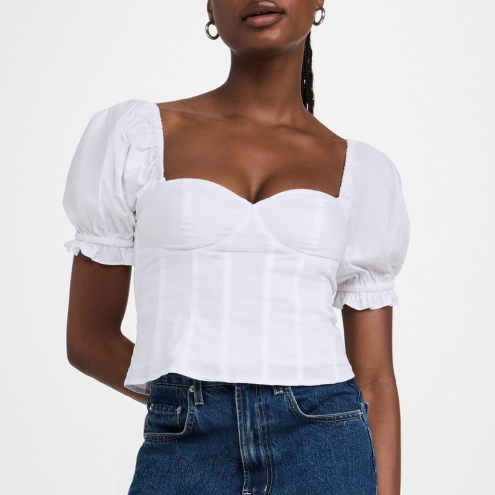 STAUD White Lina Top